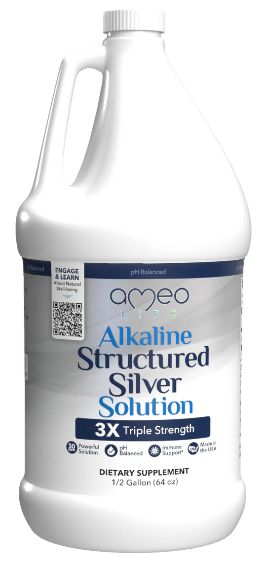 Alkaline Structured Silver - 1/2 Gallon